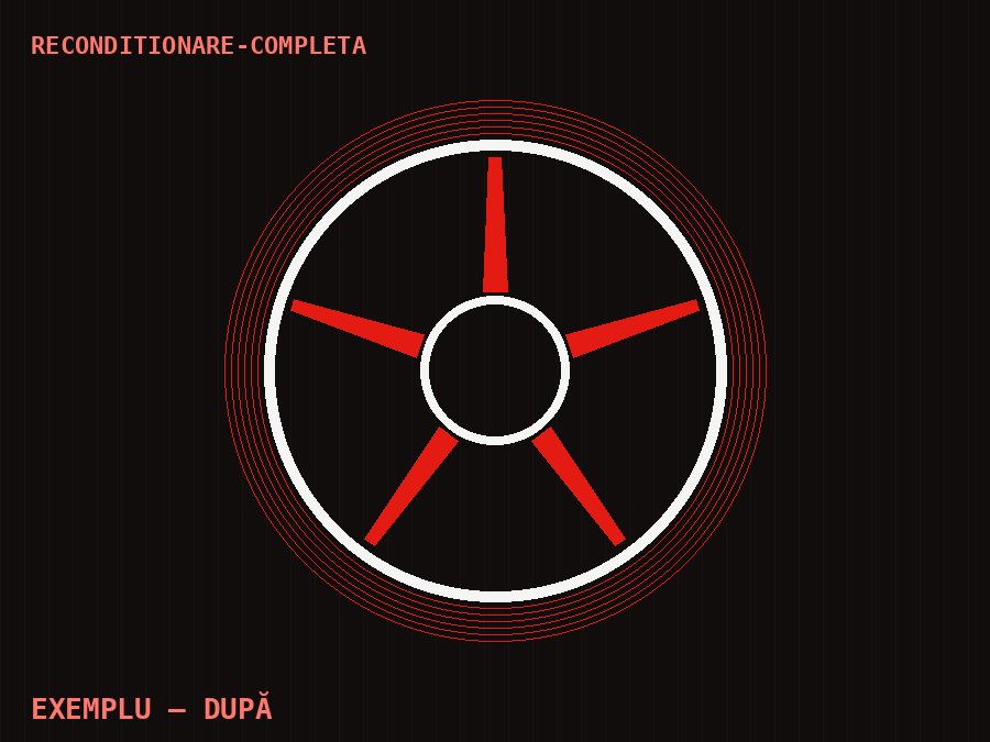 Recondiționare completă — după